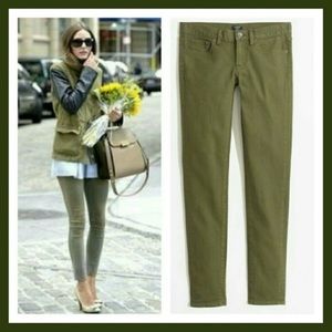 Olive J. Crew Toothpick Ankle Pants Jeans